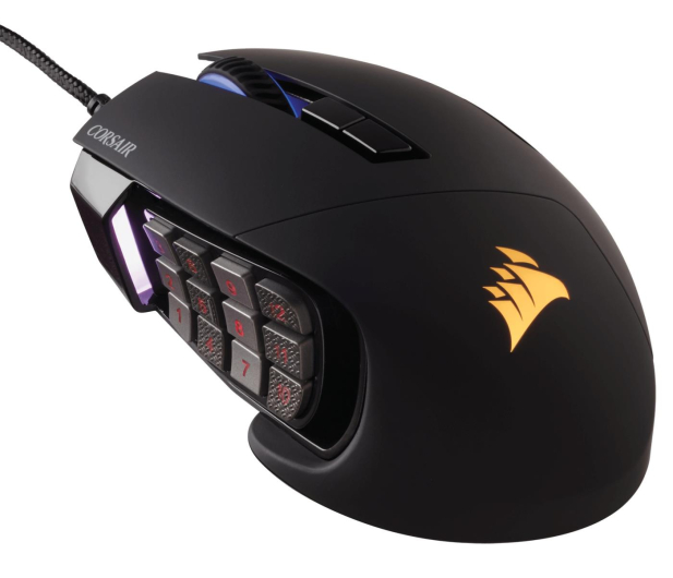 Corsair Scimitar PRO (RGB, czarna) - 343845 - zdjęcie 2
